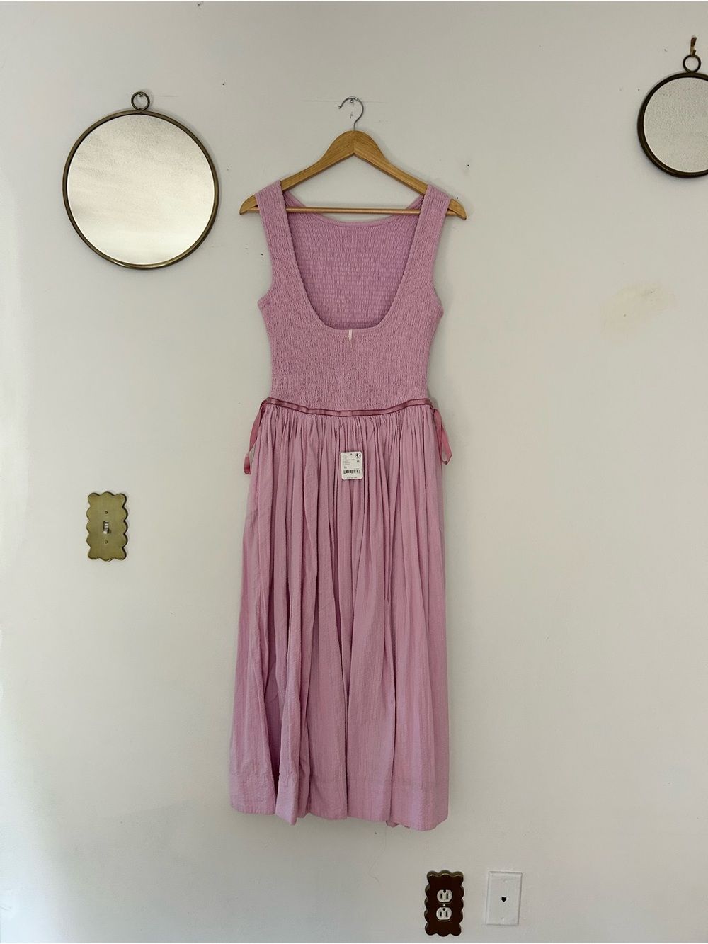 Free People Pink Midi Dress - Picture 3 of 5